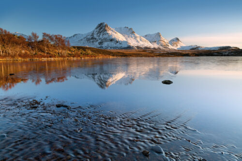 BJ Ben Loyal in Winter Lochan Hakel